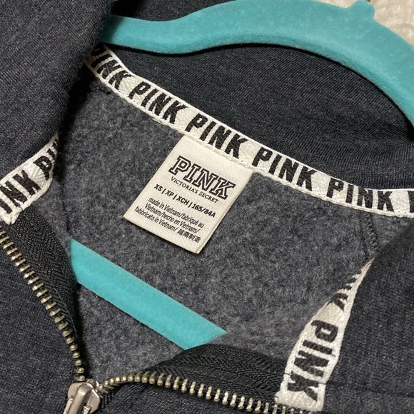 Pink Half Zip Sweater - Picture 3 of 4